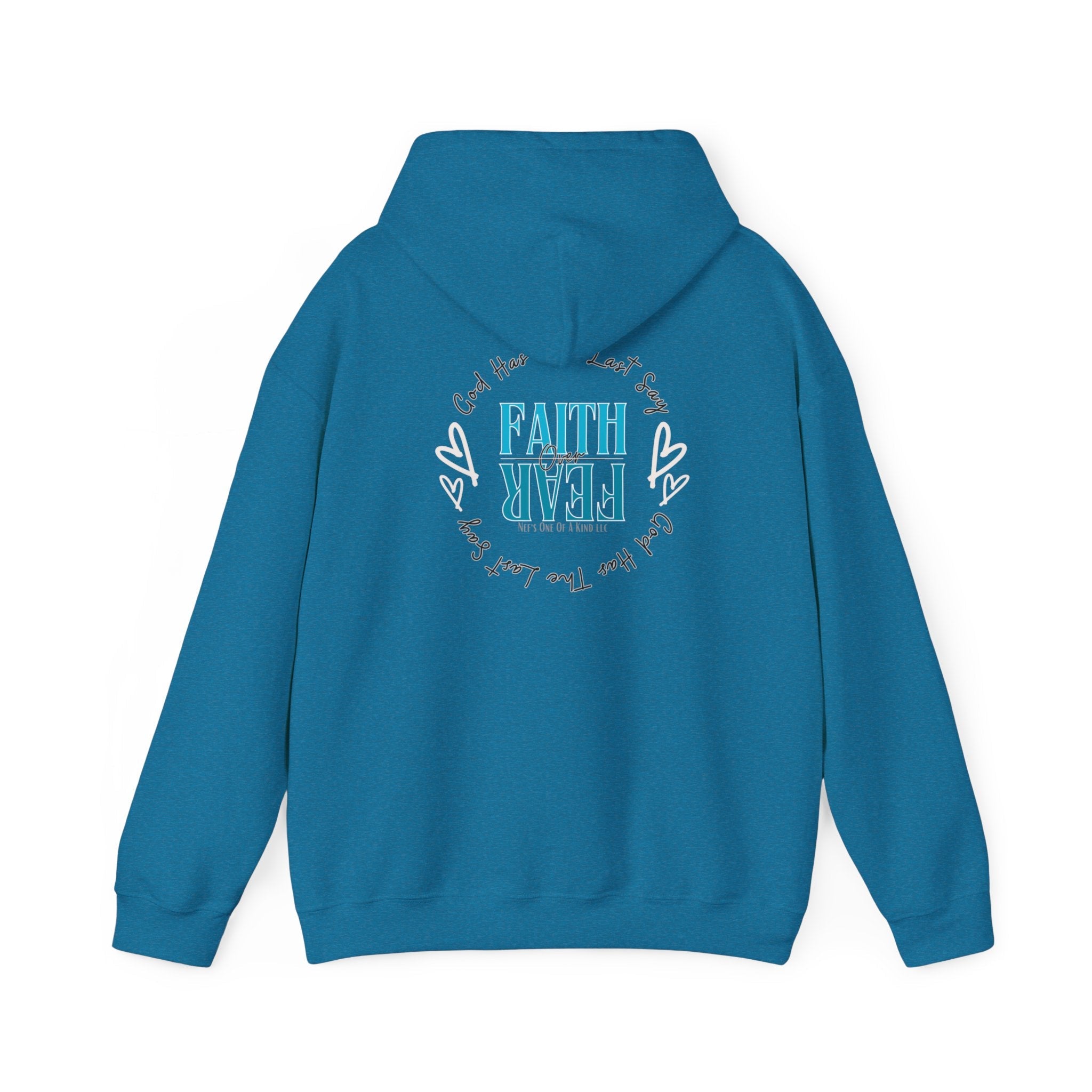 Faith over Fear Unisex Heavy Hoodie